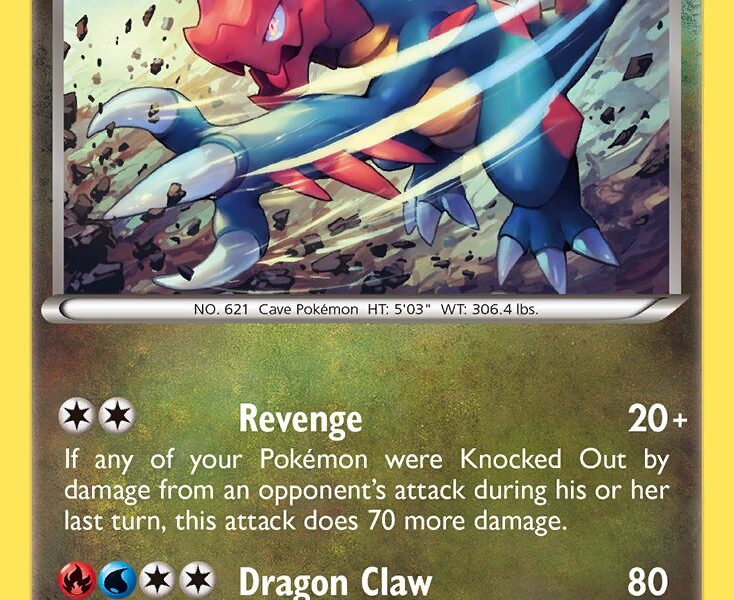 Druddigon Pokemon Kaart