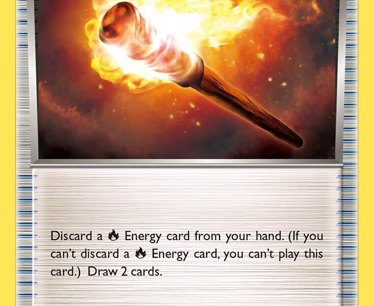 Fiery Torch Pokemon Kaart