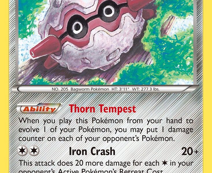 Forretress Pokemon Kaart