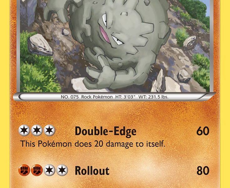 Graveler Pokemon Kaart