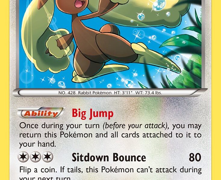 Lopunny Pokemon Kaart