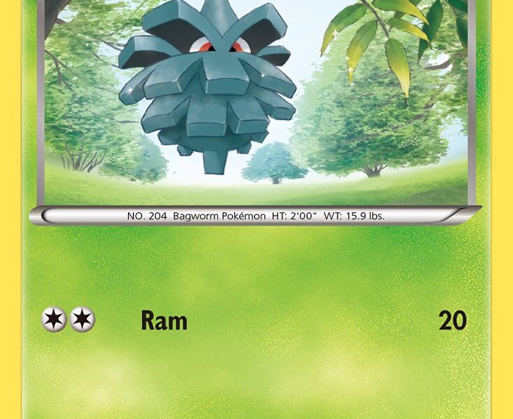 Pineco Pokemon Kaart