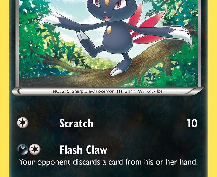 Sneasel Pokemon Kaart