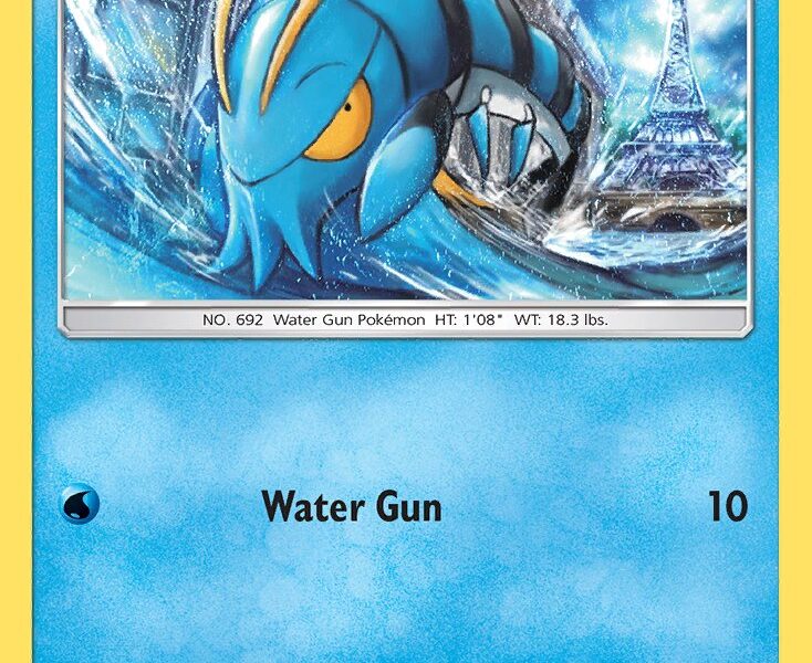 Clauncher Pokemon Kaart