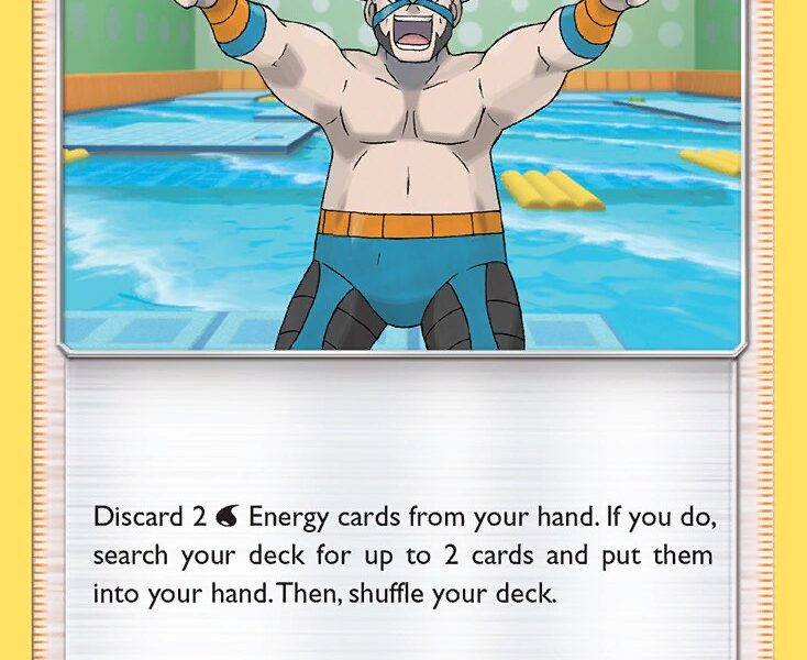 Crasher Wake Pokemon Kaart