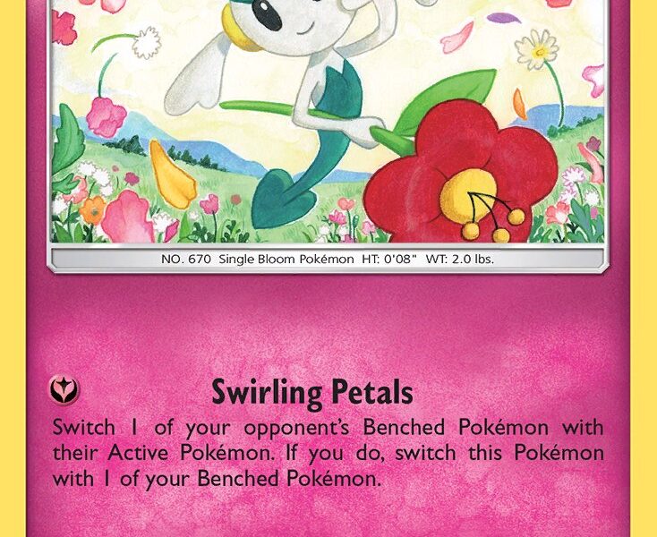 Floette Pokemon Kaart