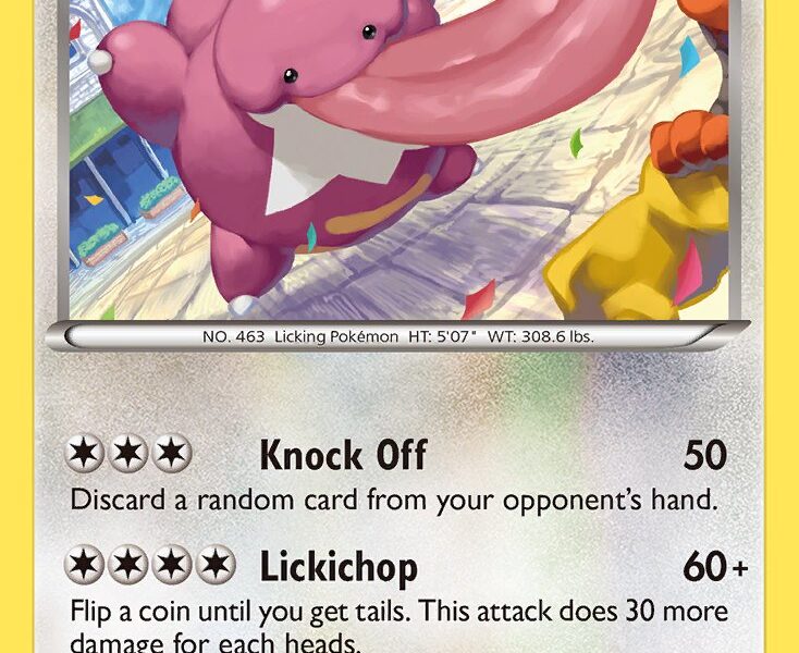 Lickilicky Pokemon Kaart