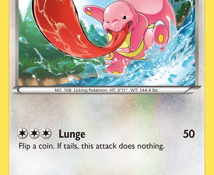 Lickitung Pokemon Kaart
