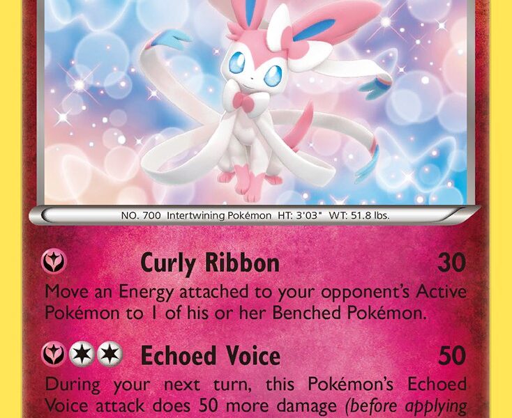 Sylveon Pokemon Kaart