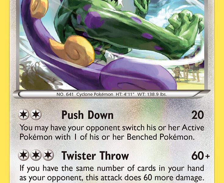 Tornadus Pokemon Kaart
