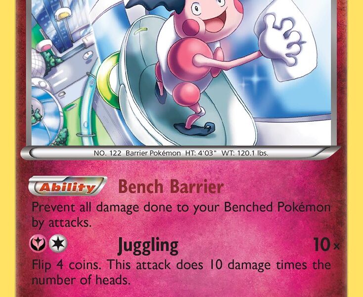 Mr. Mime Pokemon Kaart