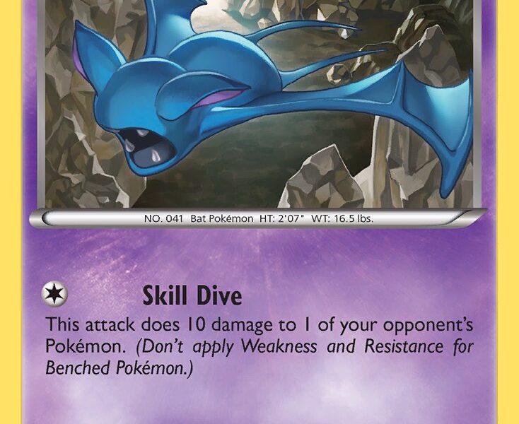 Zubat Pokemon Kaart