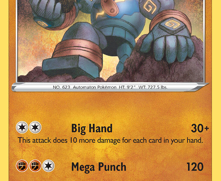 Golurk Pokemon Kaart