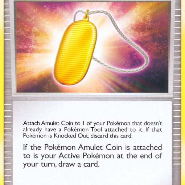 Amulet Coin Pokemon Kaart
