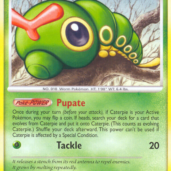 Caterpie Pokemon Kaart