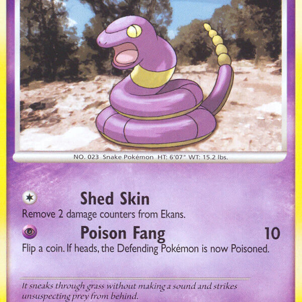 Ekans Pokemon Kaart