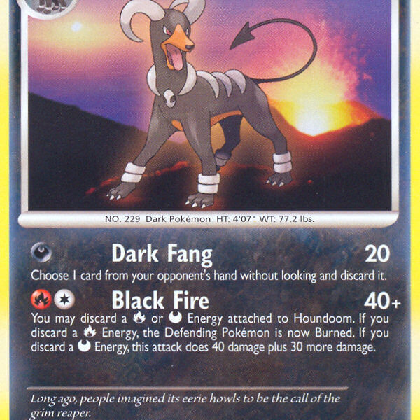 Houndoom Pokemon Kaart
