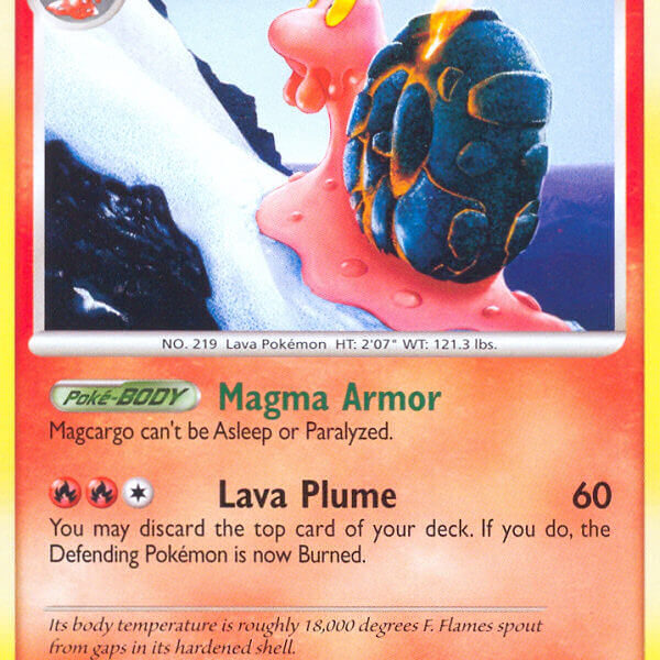 Magcargo Pokemon Kaart