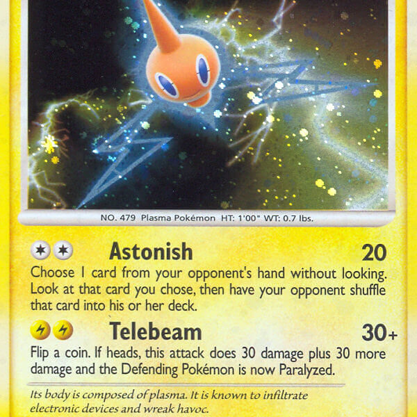 Rotom Pokemon Kaart