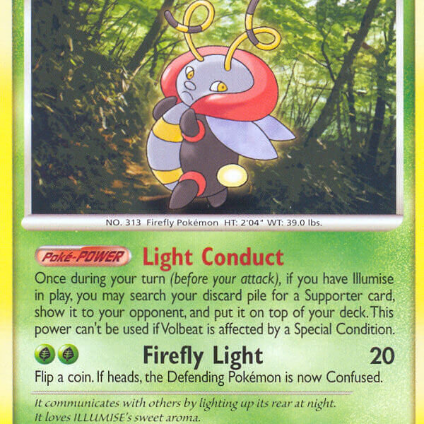 Volbeat Pokemon Kaart