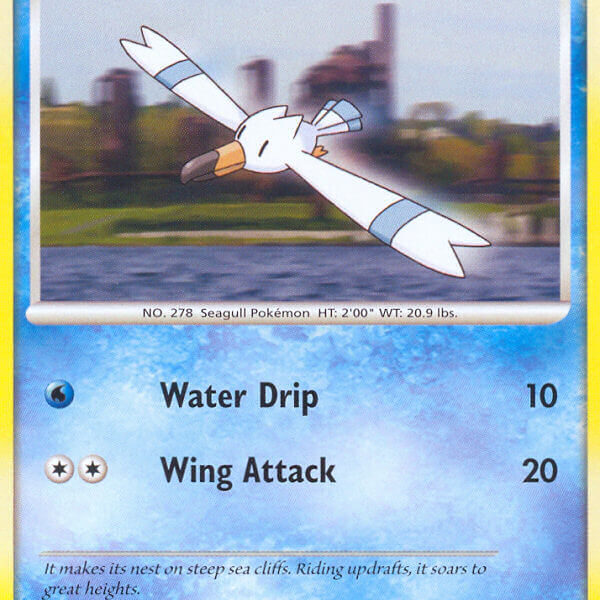 Wingull Pokemon Kaart
