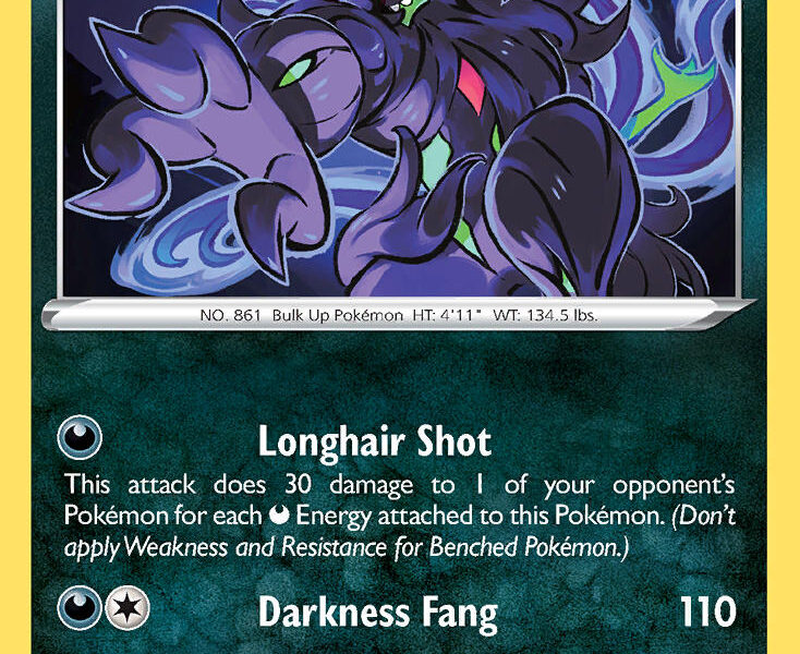 Grimmsnarl Pokemon Kaart