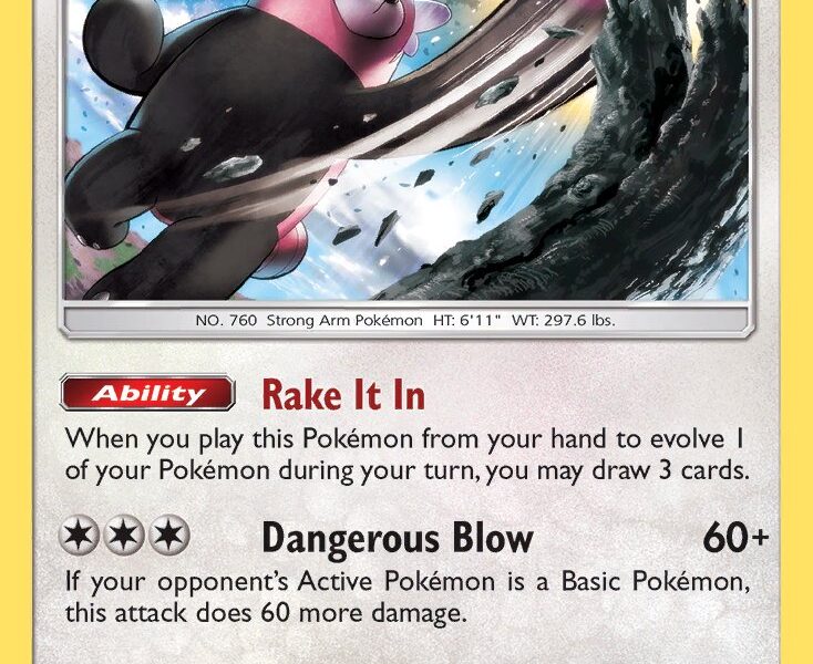 Bewear Pokemon Kaart
