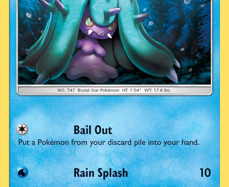Mareanie Pokemon Kaart