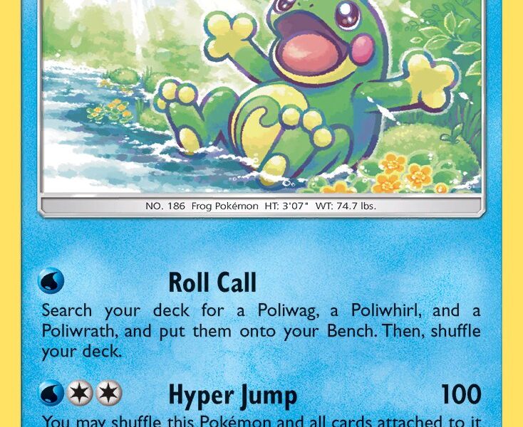 Politoed Pokemon Kaart