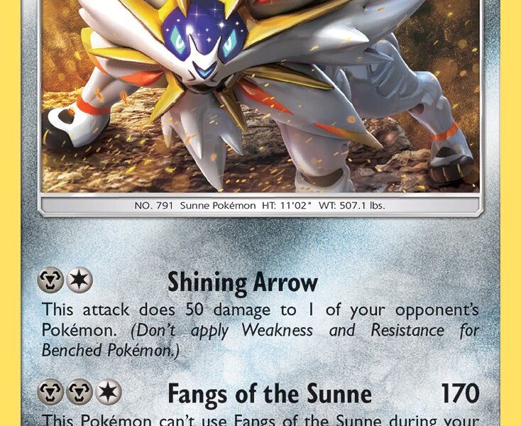 Solgaleo Pokemon Kaart
