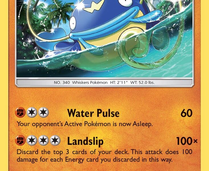 Whiscash Pokemon Kaart