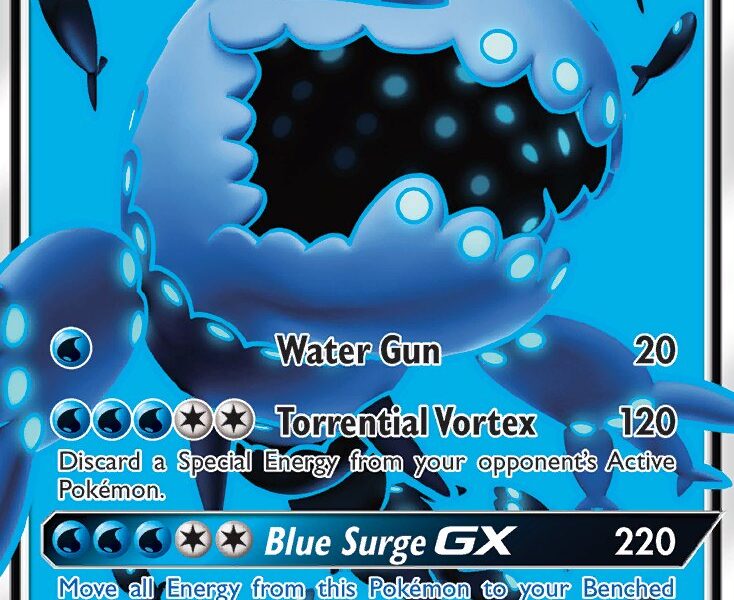 Wishiwashi-GX Pokemon Kaart