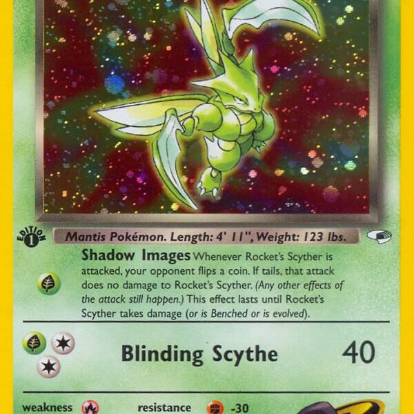 Rocket’s Scyther Pokemon Kaart