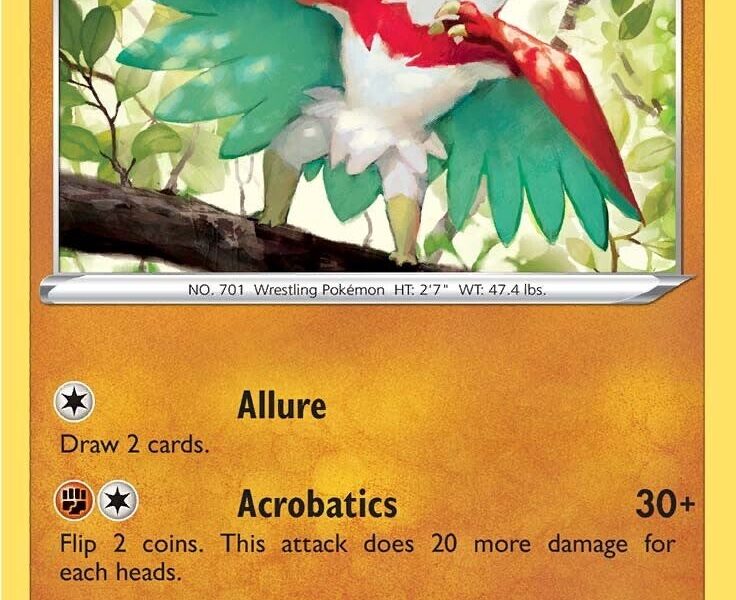 Hawlucha Pokemon Kaart
