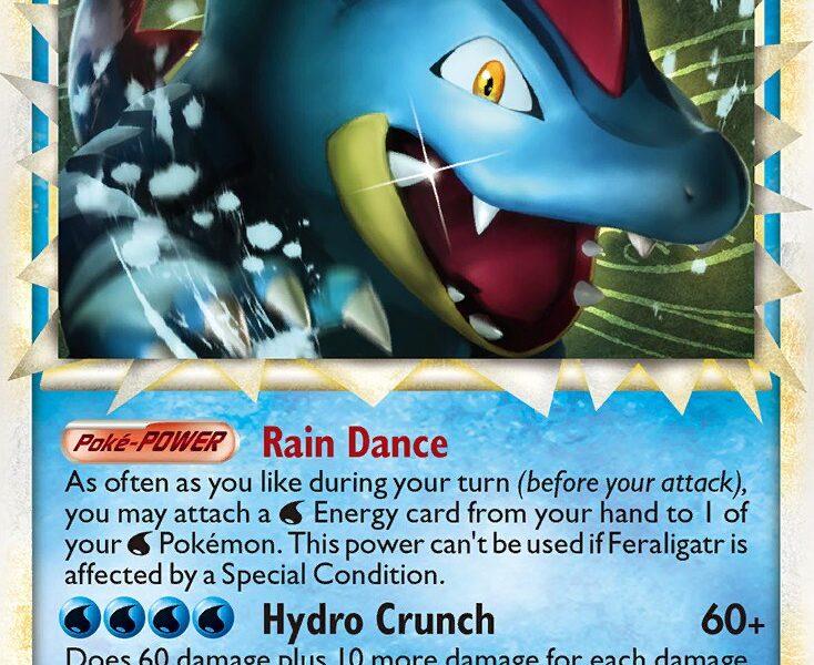 Feraligatr Pokemon Kaart