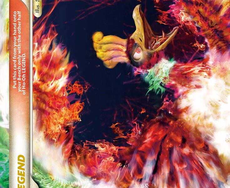 Ho-Oh LEGEND Pokemon Kaart