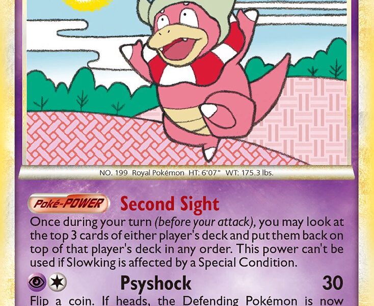 Slowking Pokemon Kaart