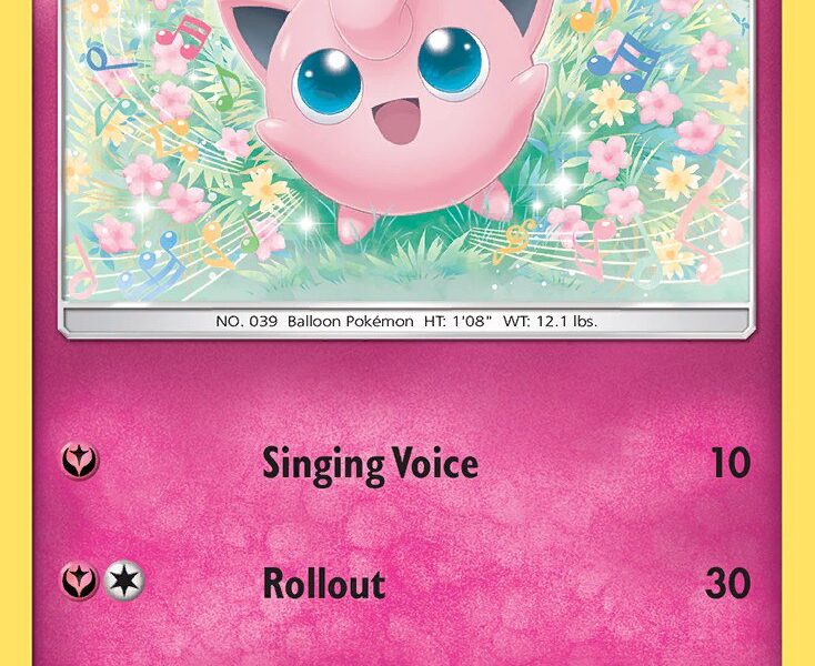 Jigglypuff Pokemon Kaart