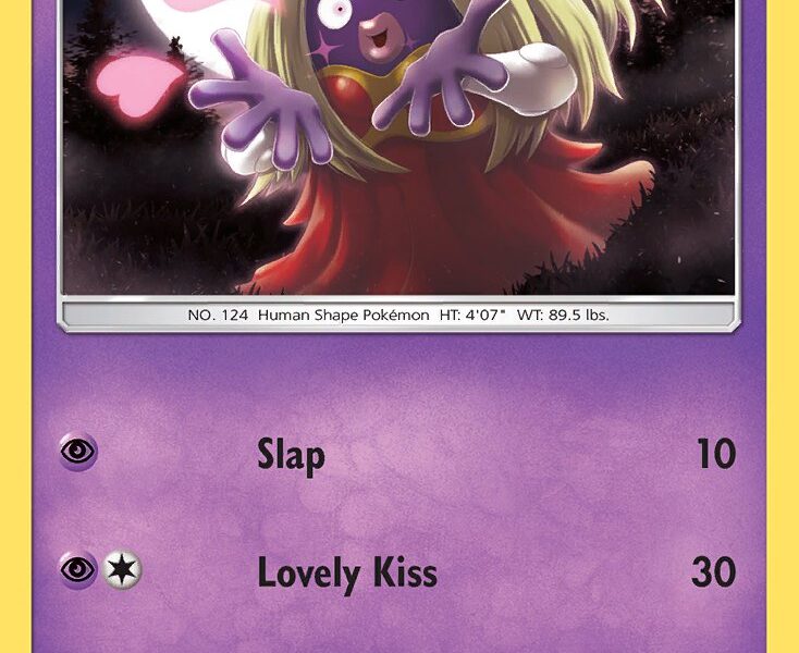 Jynx Pokemon Kaart