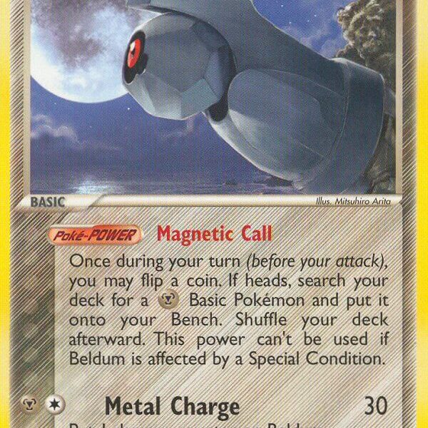 Beldum Pokemon Kaart