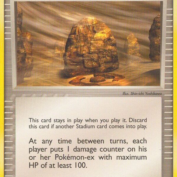 Desert Ruins Pokemon Kaart