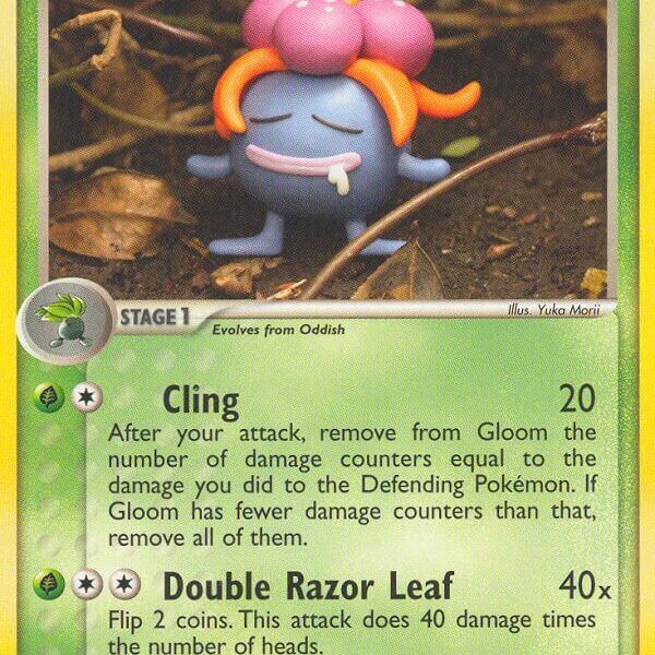 Gloom Pokemon Kaart