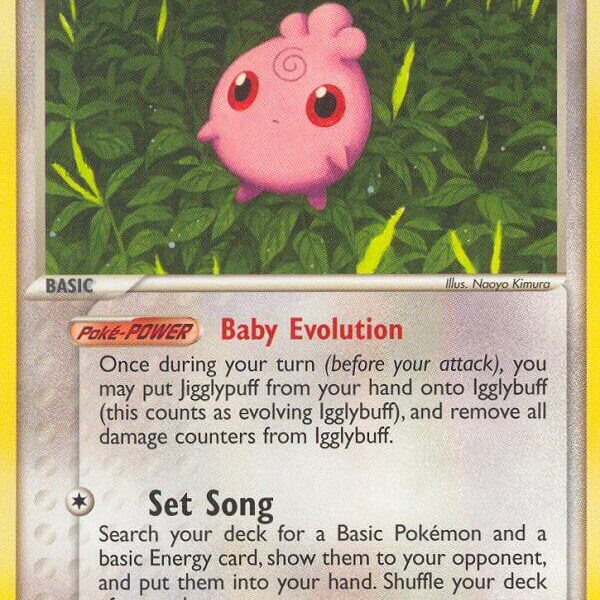 Igglybuff Pokemon Kaart