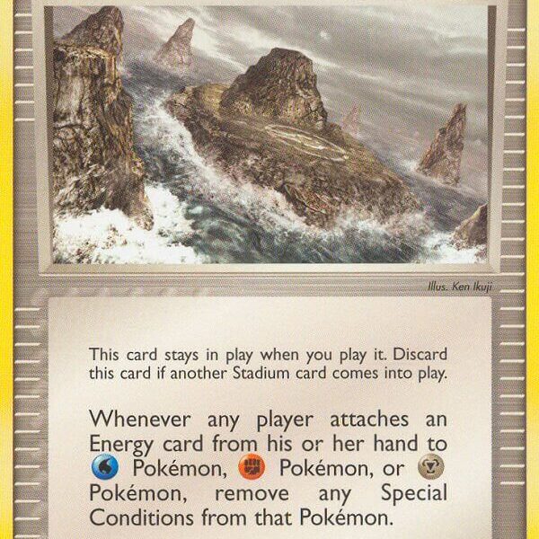 Island Cave Pokemon Kaart