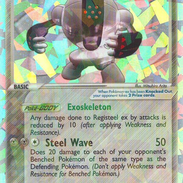 Registeel ex Pokemon Kaart