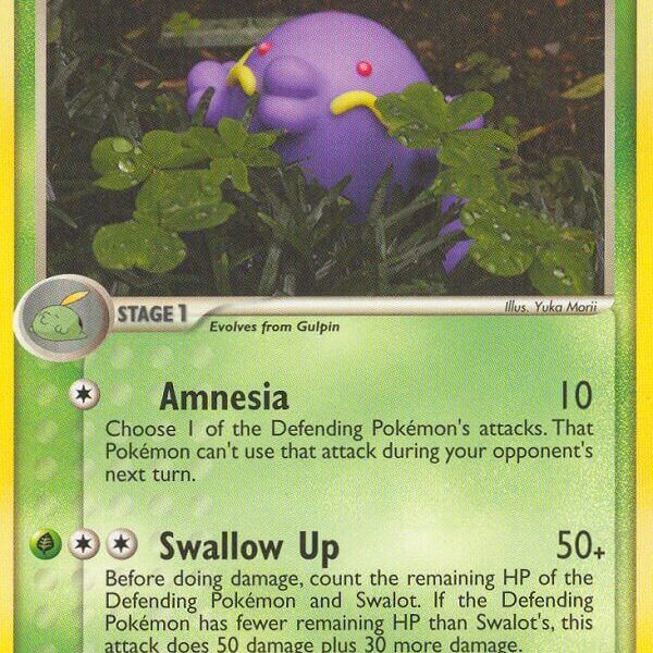 Swalot Pokemon Kaart