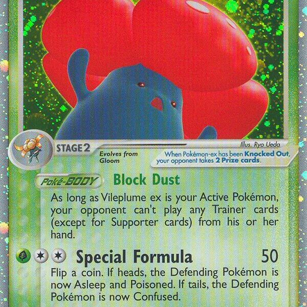 Vileplume ex Pokemon Kaart