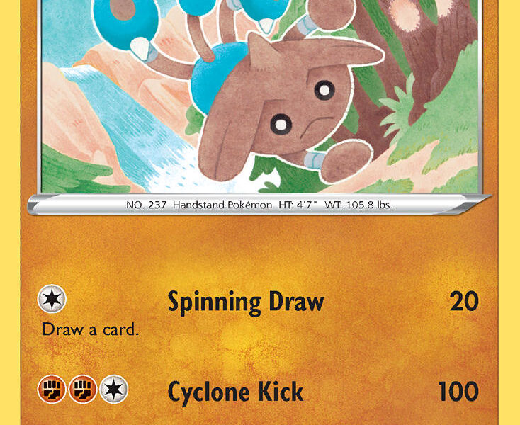 Hitmontop Pokemon Kaart