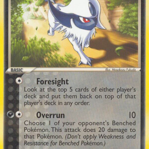 Absol Pokemon Kaart