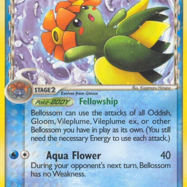 Bellossom Pokemon Kaart